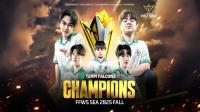 Team Falcons juara di Grand Finals FFWS SEA 2025 Fall