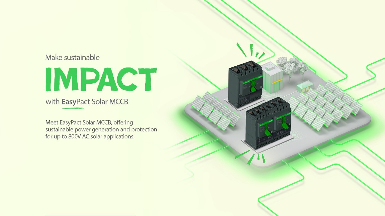 Schneider Electric luncurkan EasyPact Solar MCCB