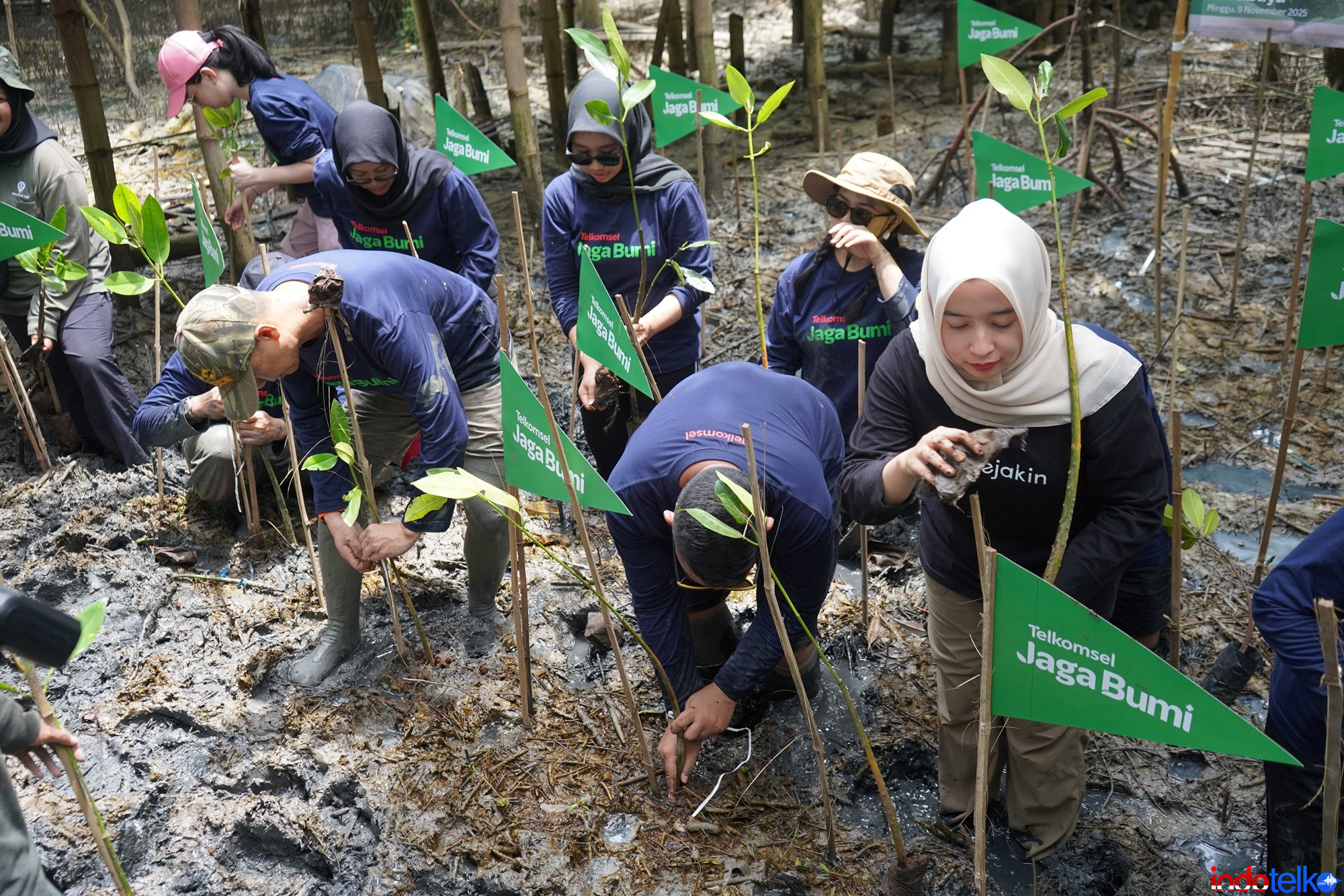 Telkomsel ajak 47 ribu pelanggan tanam 12.731 pohon baru dan serap 824 ton emisi karbon