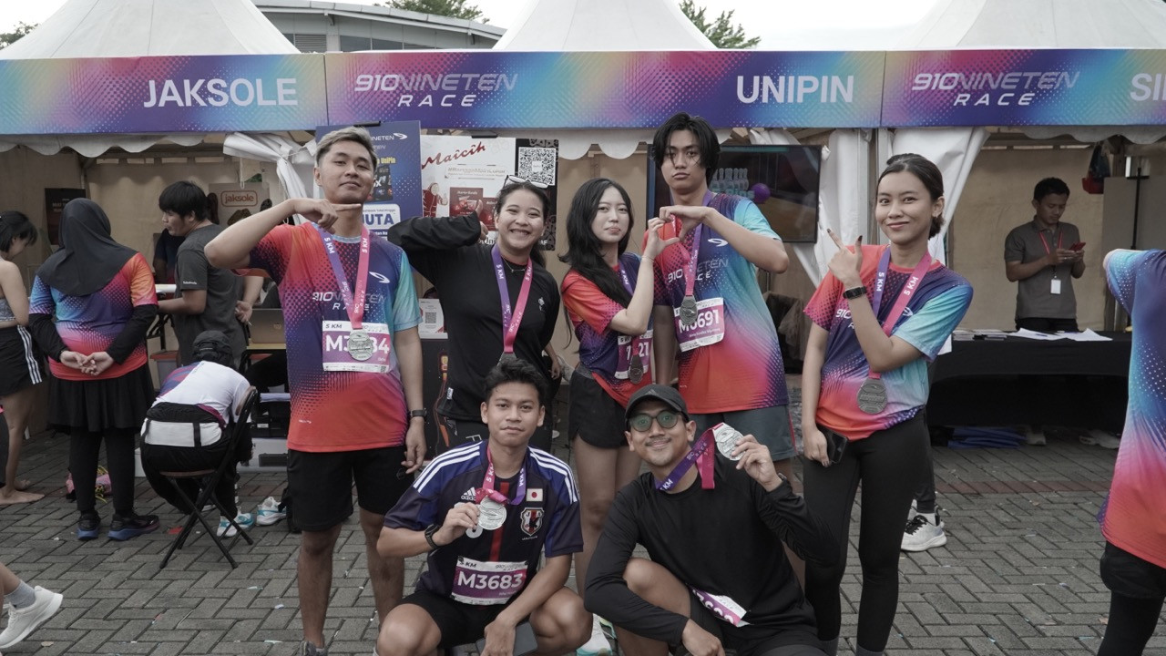 UniPin dan Maicih hadir di 910Nineten Race 2025