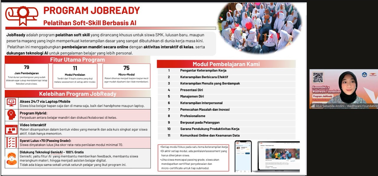 Wadhwani Foundation dan DIKTI sosialisasi nasional kesiapan kerja lulusan PT