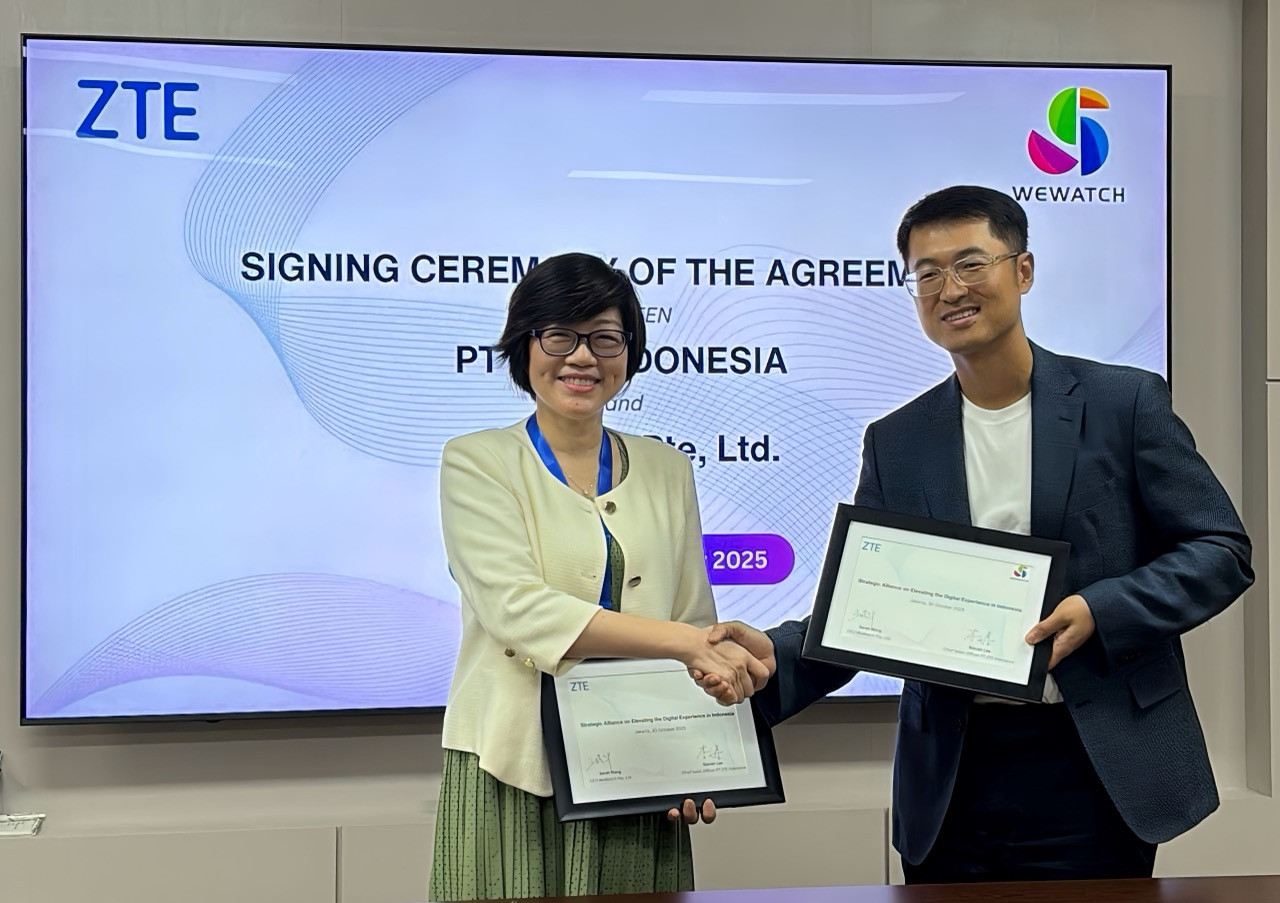 ZTE gaet WeWatch perkuat layanan streaming