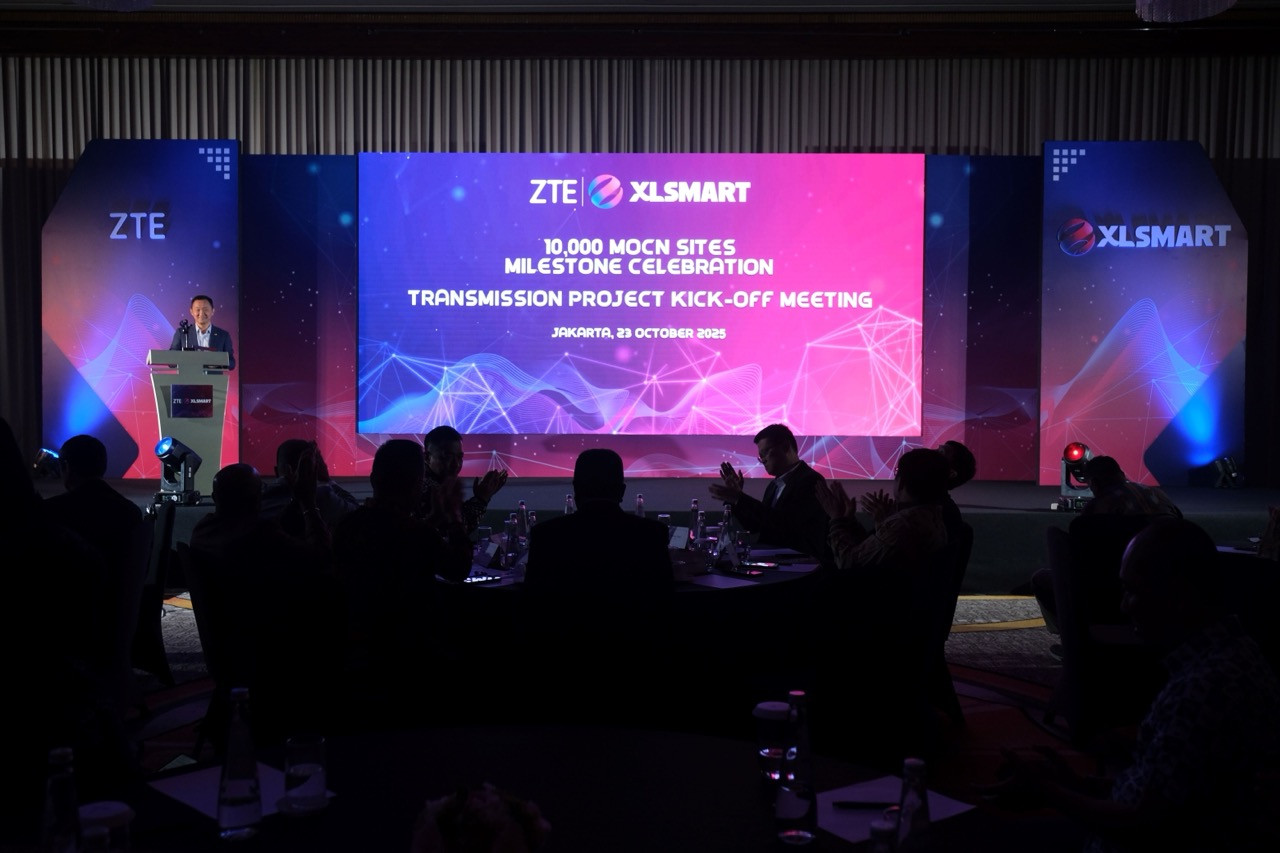 ZTE dan XLSMART rampungkan 10 ribu situs jaringan nirkabel di Indonesia