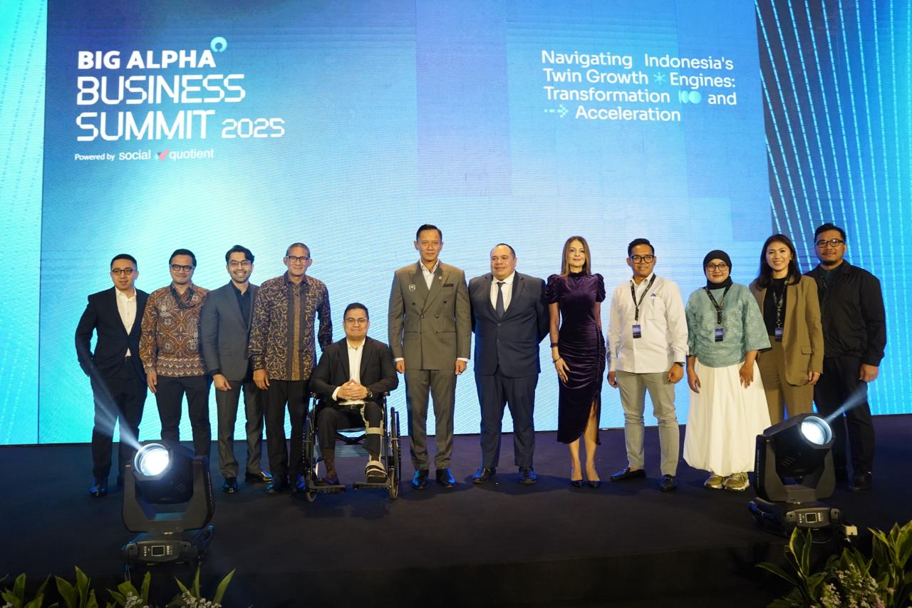 Big Alpha danSocial Quotient gelarBig Alpha Business Summit 2025