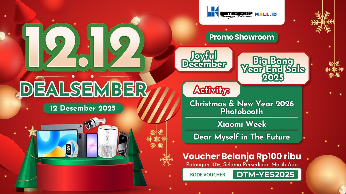DatascripMall.ID tebar Promo 12.12 Dealsember di Harbolnas