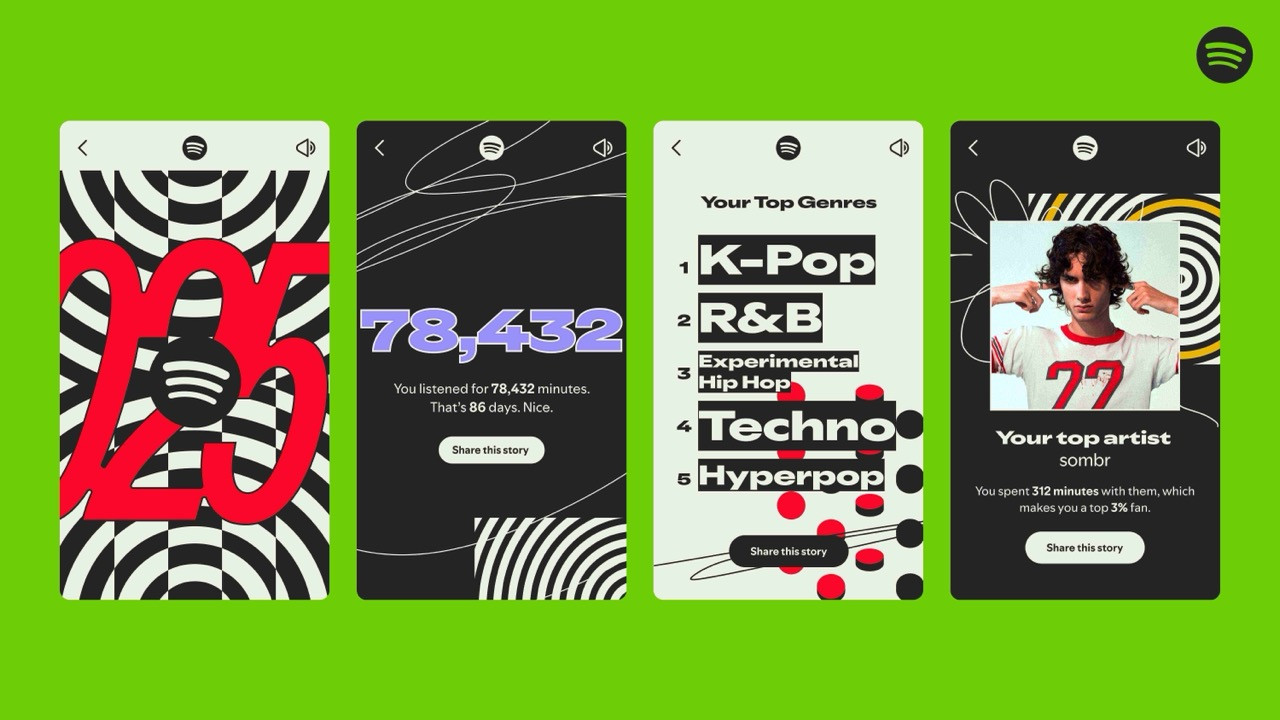 Spotify rilis Wrapped 2025 hadir dengan cerita data baru