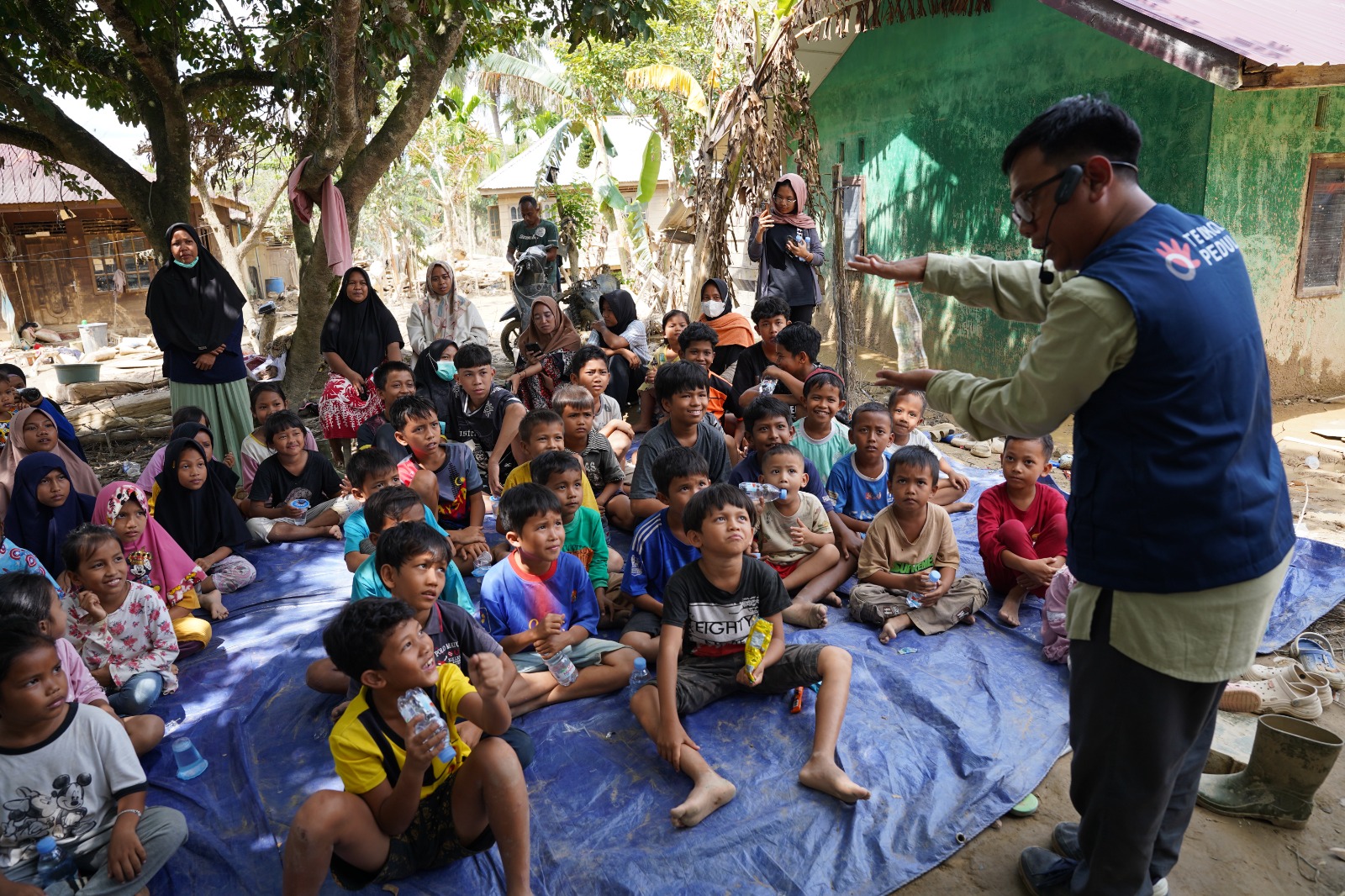 TelkomGroup dukung pemulihan psikologis anak di Aceh Tamian