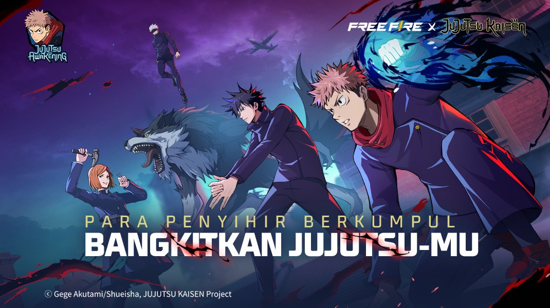 Jujutsu Kaisen segera hadir di Free Fire
