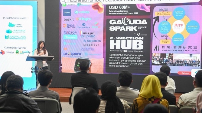 Dalam 3 bulan, Garuda Spark Bandung kembangkan 10 startup