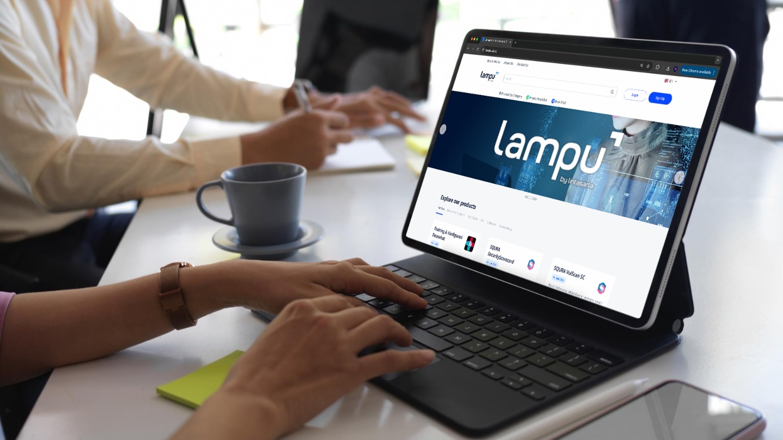 Lintasarta luncurkan LAMPU, Marketspace AI untuk solusi digital