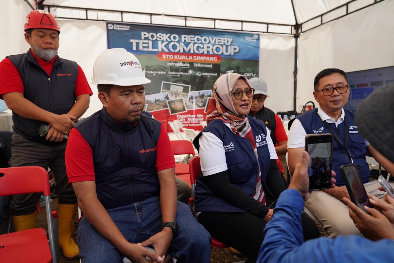 Persiapan Huntara, TelkomGroup pasang akses telekomunikasi dan WiFi gratis