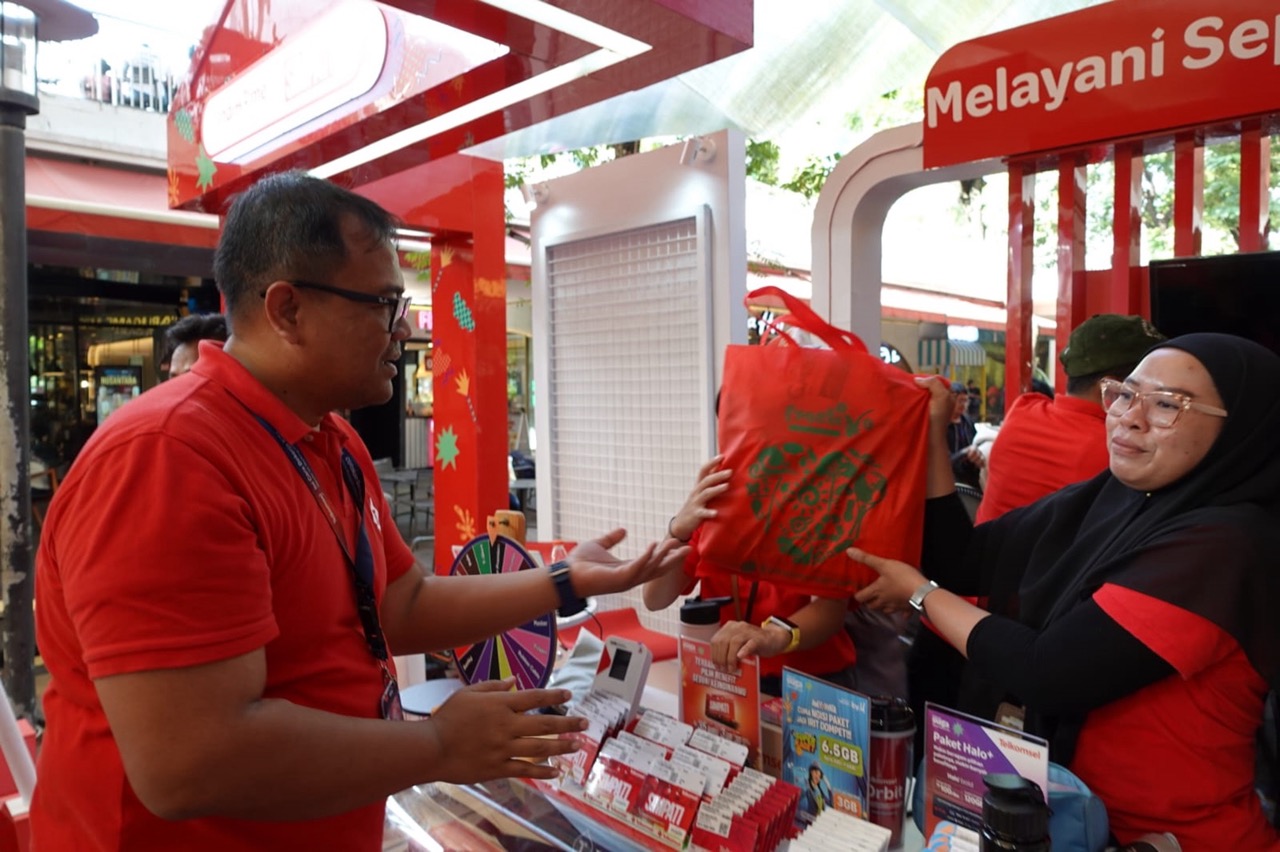 Telkomsel sukses kawal kenaikan trafik 12,42% di Nataru