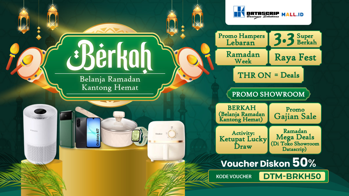 DatascripMall.ID hadirkan Promo BERKAH sepanjang Maret