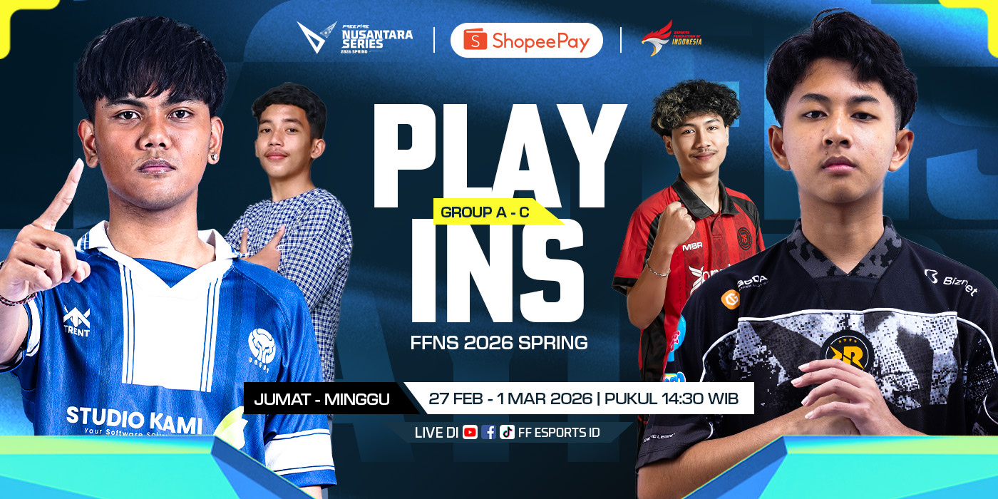 Play-Ins FFNS 2026 Spring: 36 tim berebut 9 tiket Grand Finals