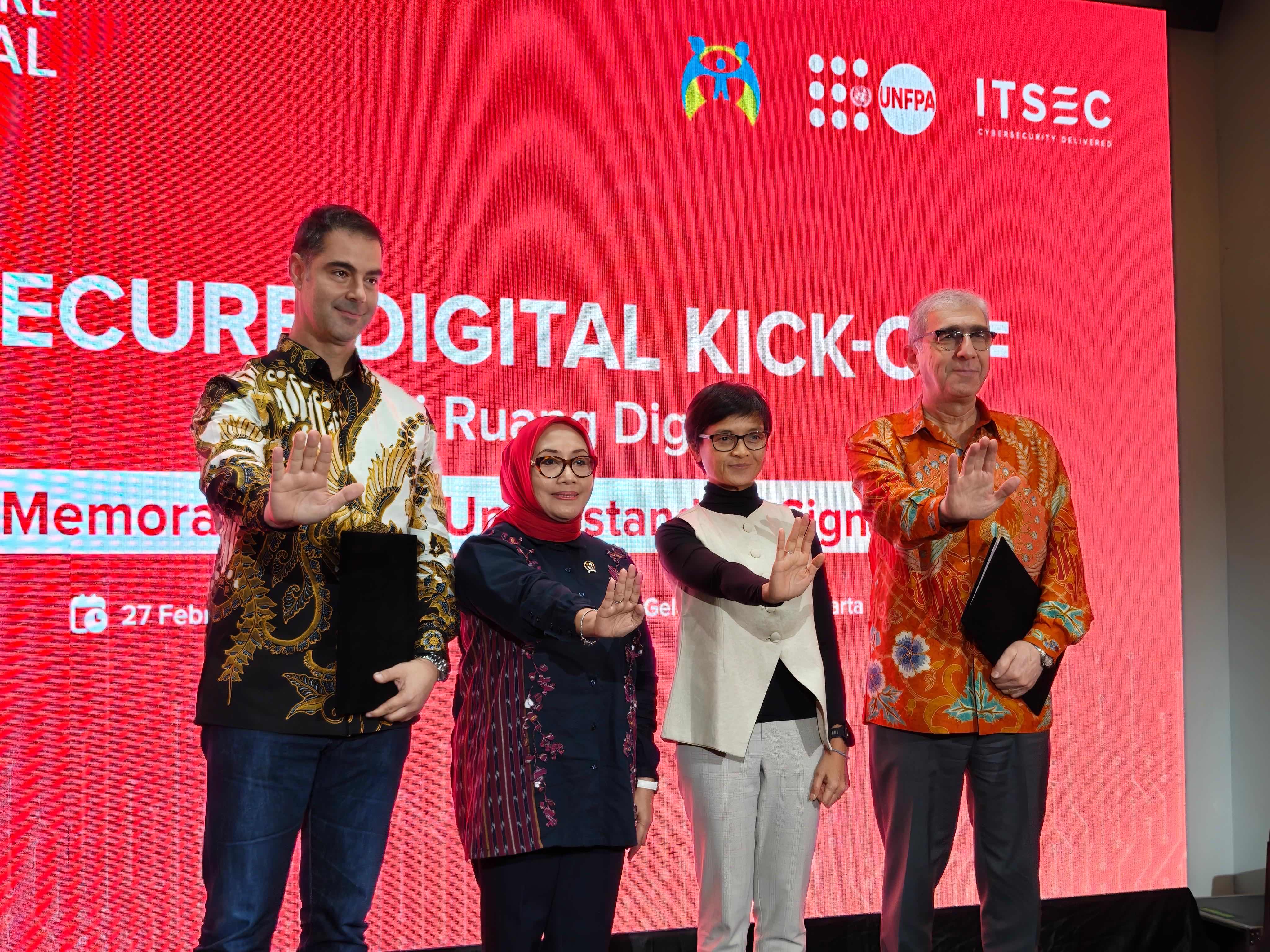 ITSEC Asia dan UNFPA luncurkan SHECURE Digital