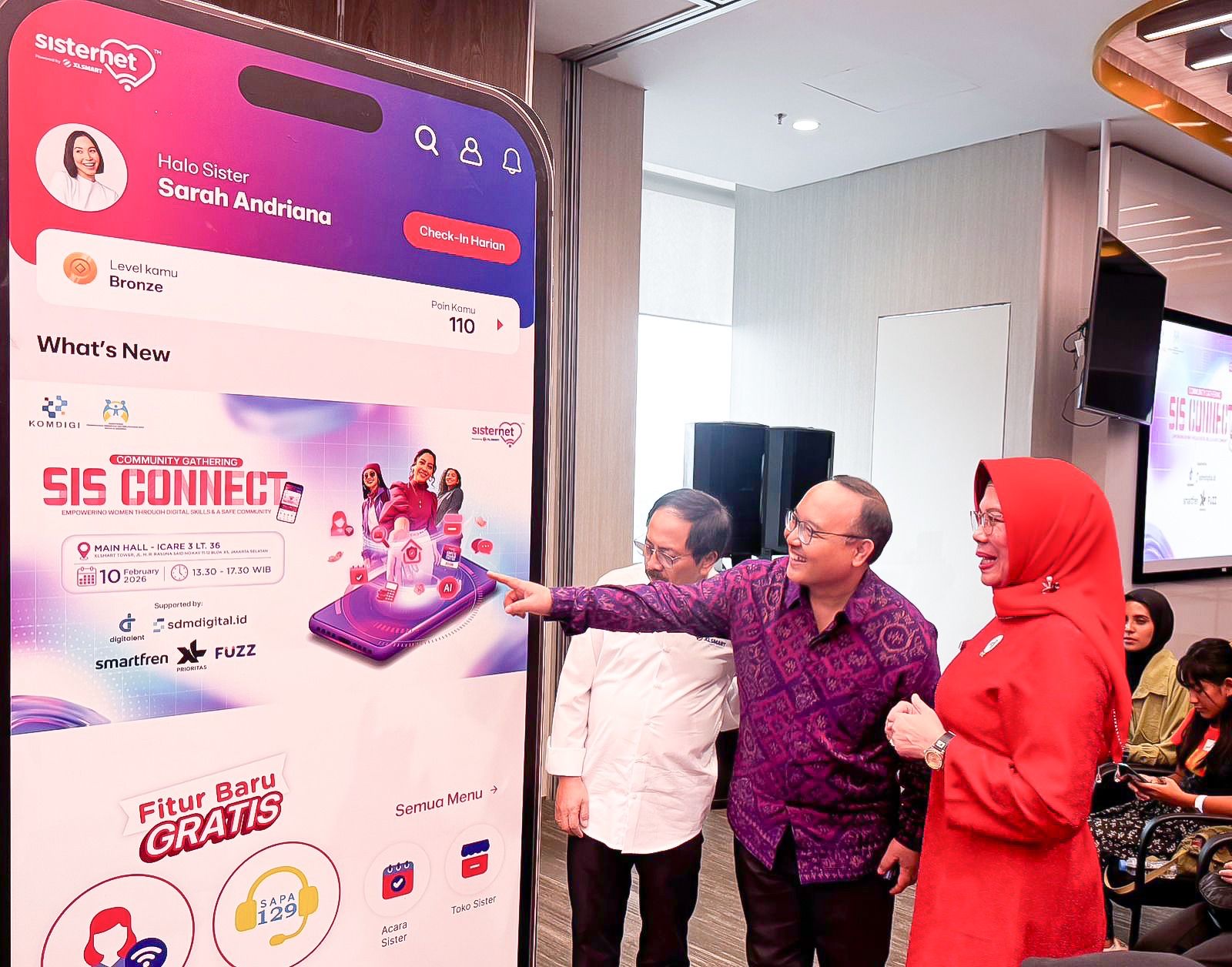 XLSMART perkuat sisternet untuk ruang aman digital perempuan