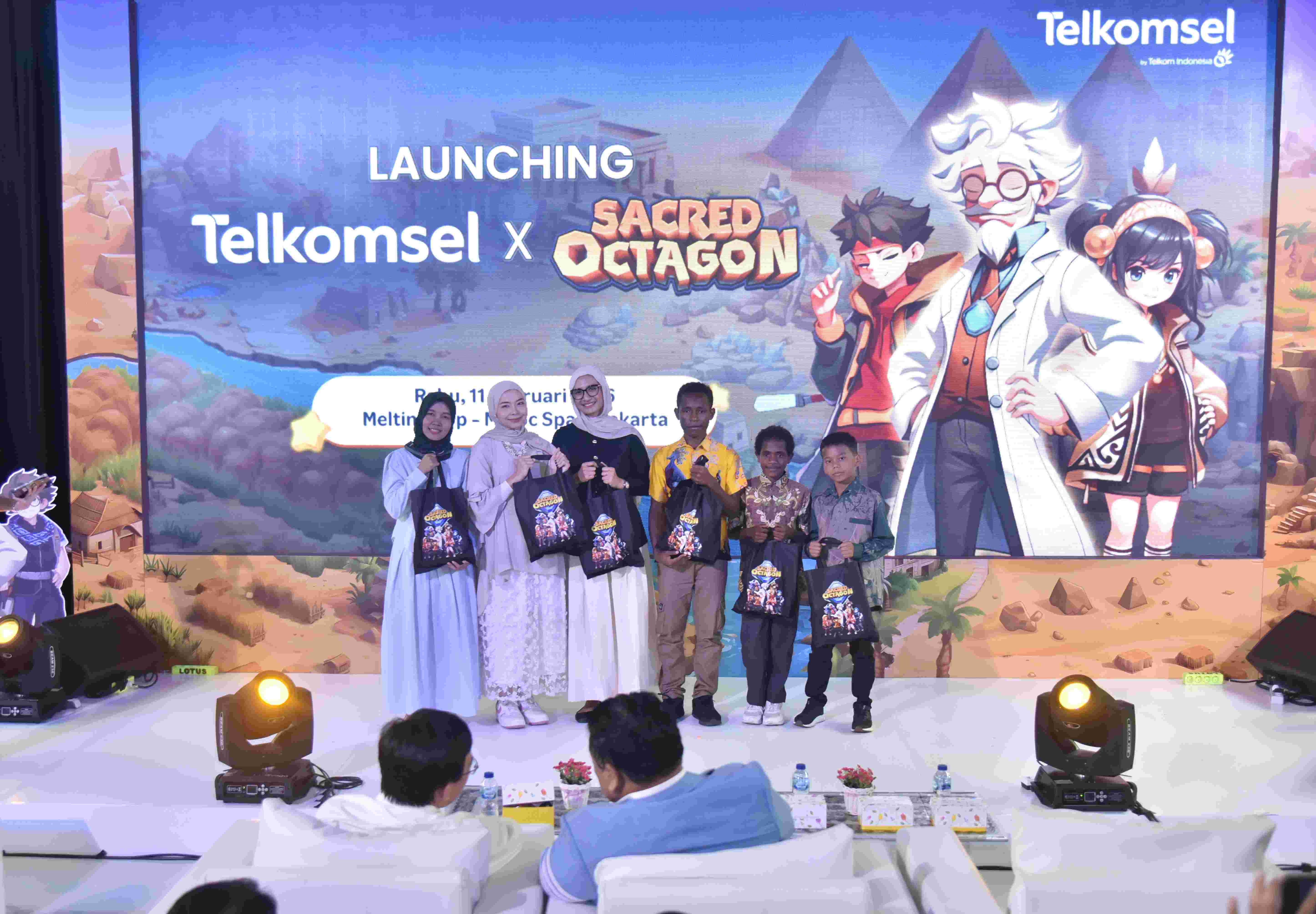 Telkomsel gandeng INA AI luncurkan Bundel Sacred Octagon untuk edukasi numerasi