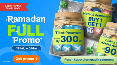 Ini 6 tips anti gagal dapat tiket pesawat murah untuk mudik