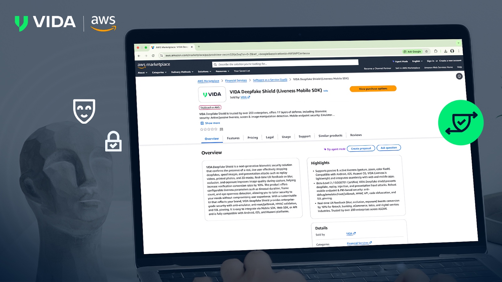 VIDA perluas distribusi global via AWS marketplace