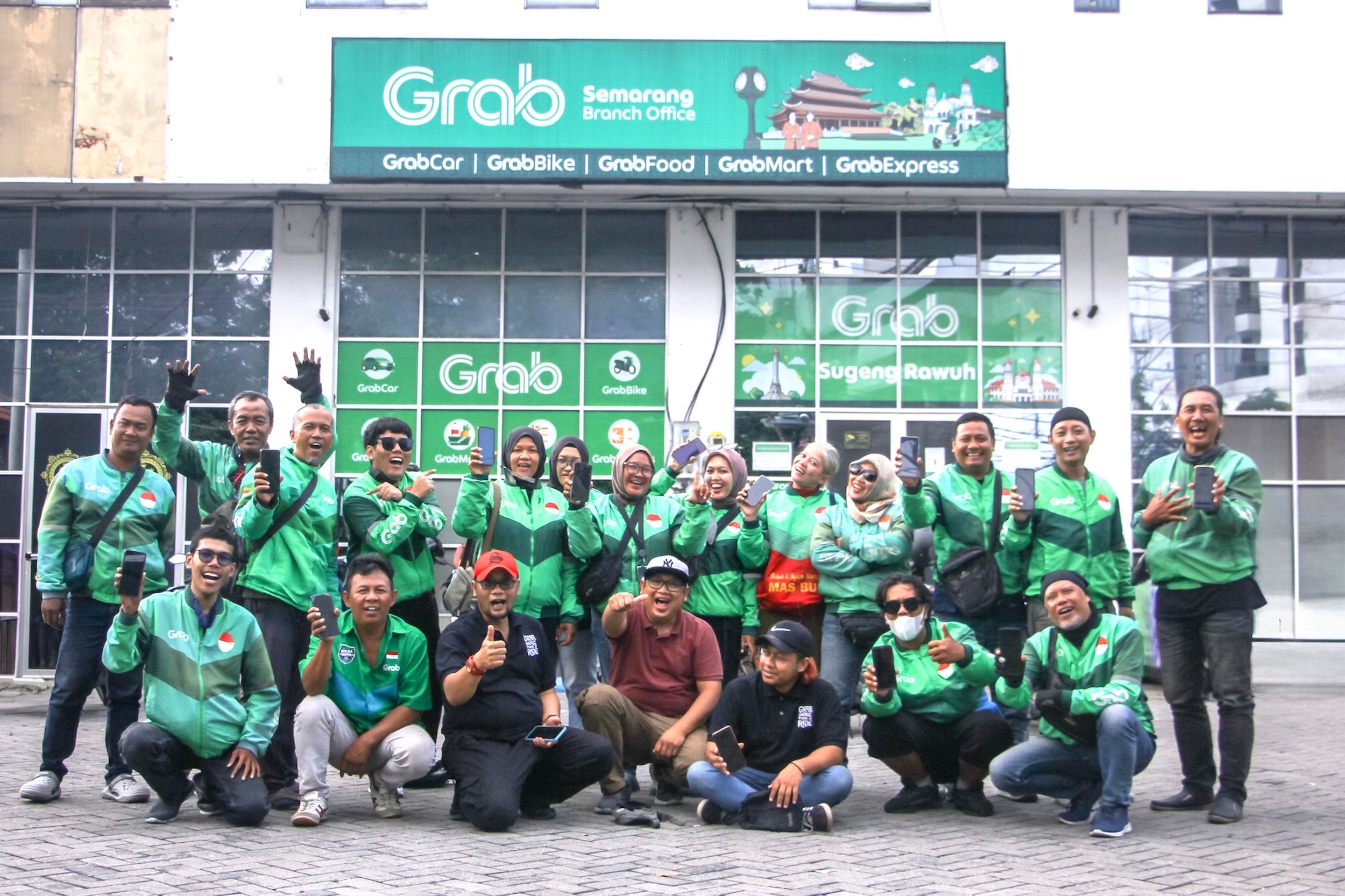 Grab salurkan BHR Rp110 miliar ke 400 ribu mitra