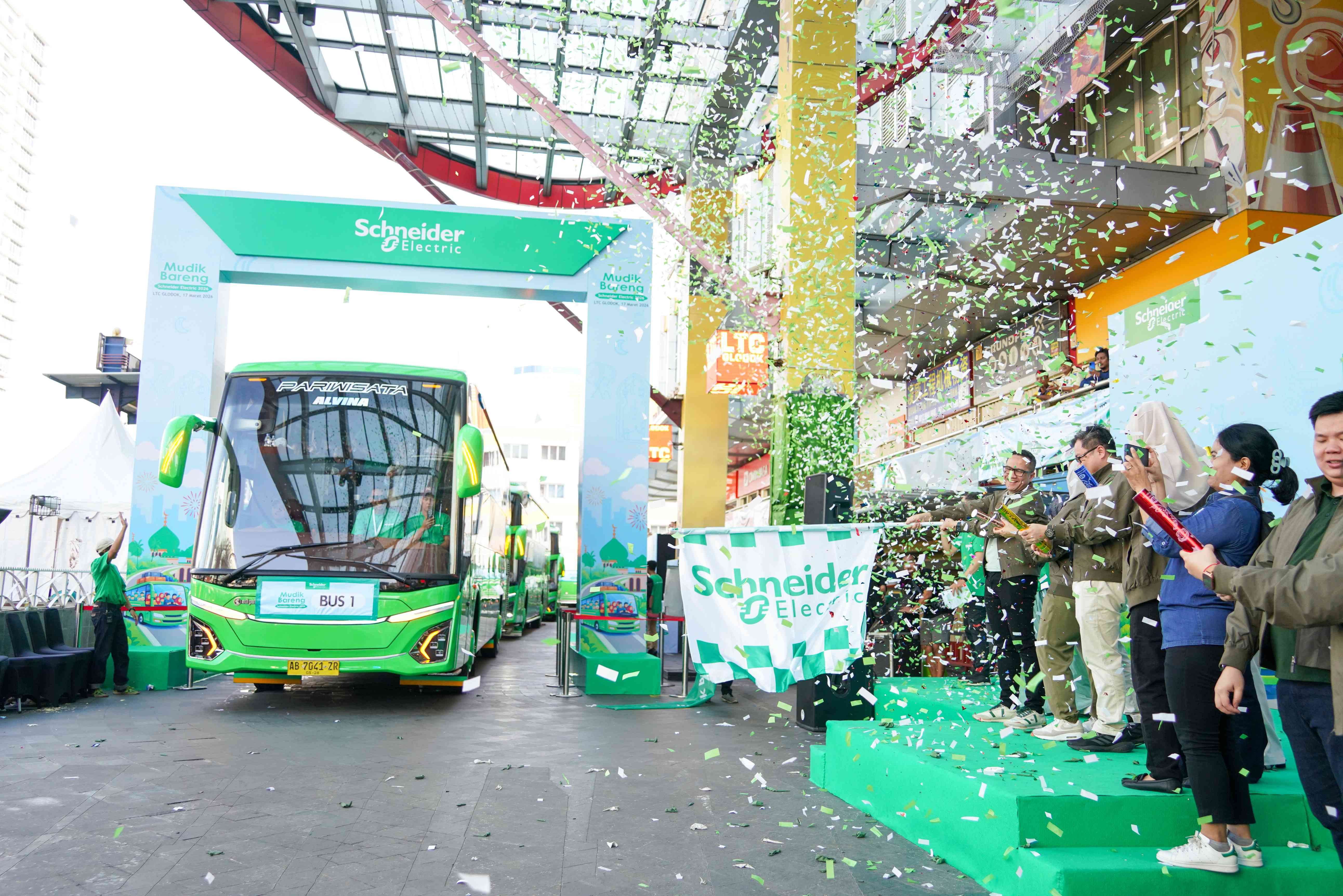 Schneider Electric berangkatkan 500 pemudik