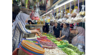 Komisi VII DPR dan Titipku tinjau harga di pasar Tomang Barat