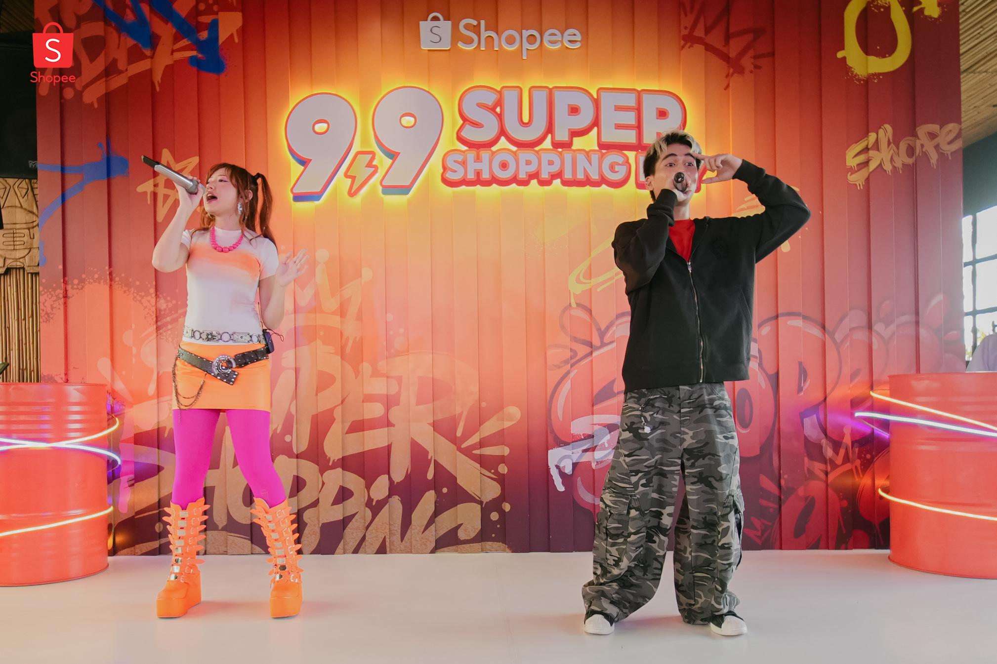 Shopee gaet Naykilla dan Tenxi ramaikan 9.9 Super Shopping Day