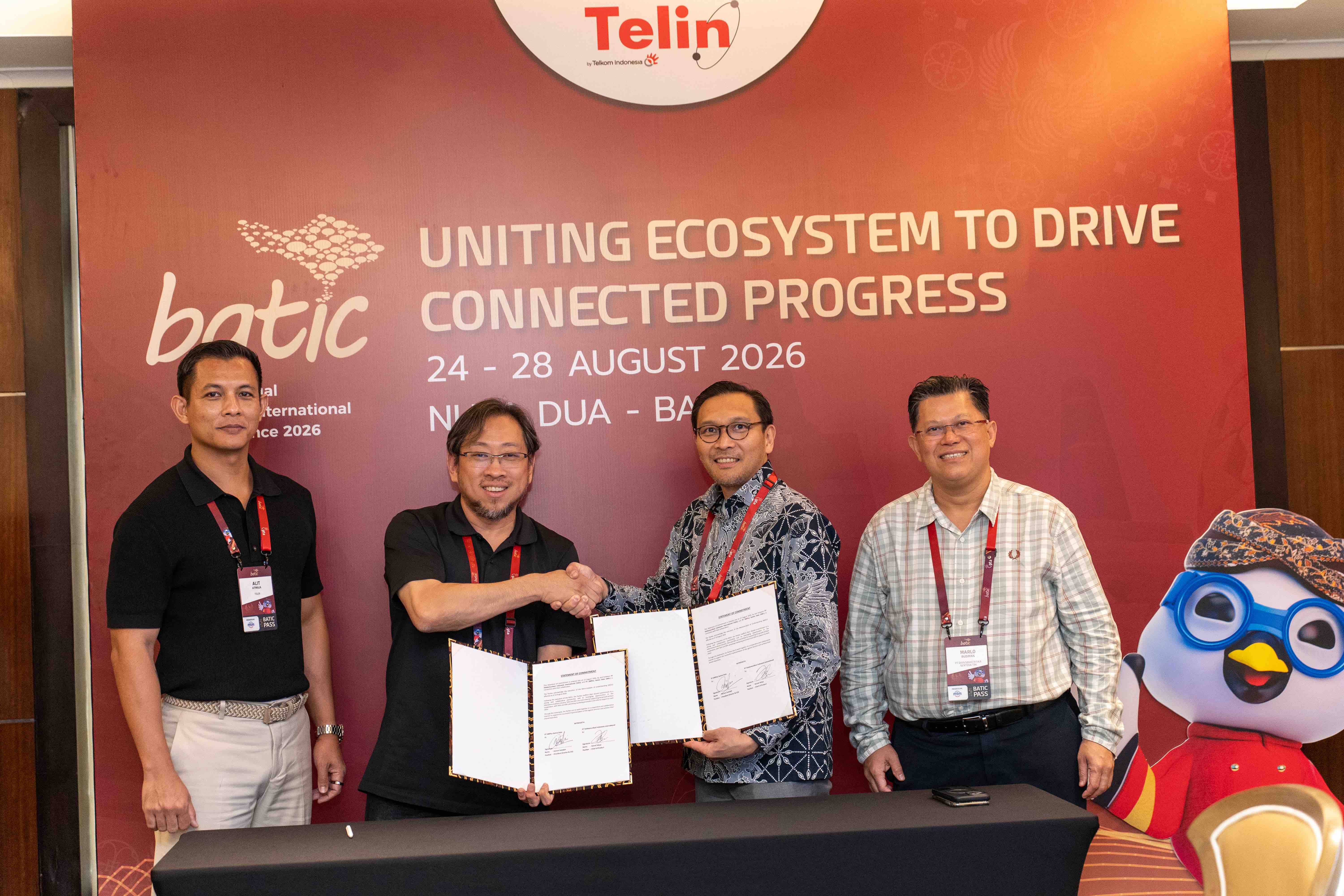 Telin bangun jaringan digital global bersama empat mitra strategis