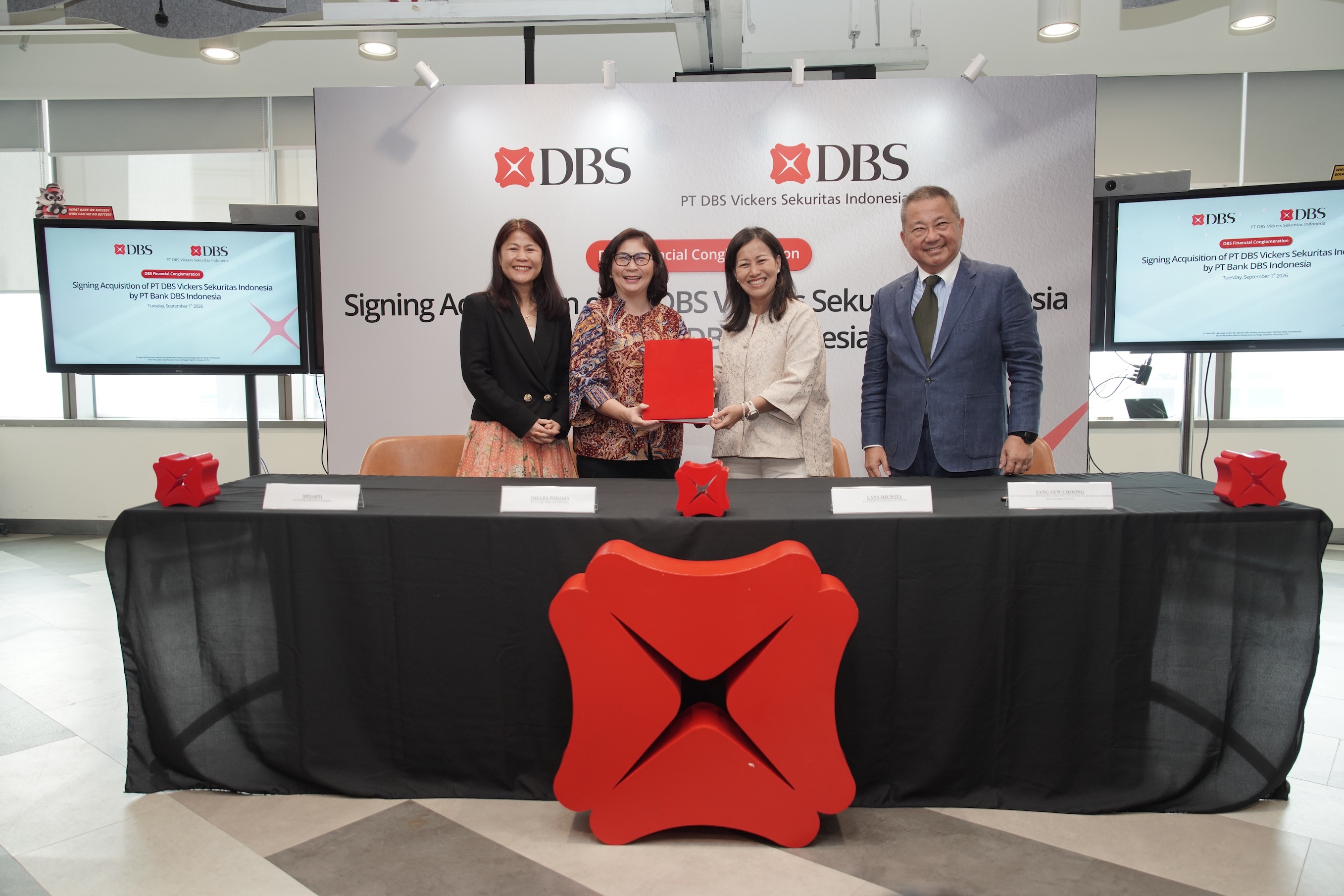 DBS Indonesia resmi jadi pengendali DBS Vickers