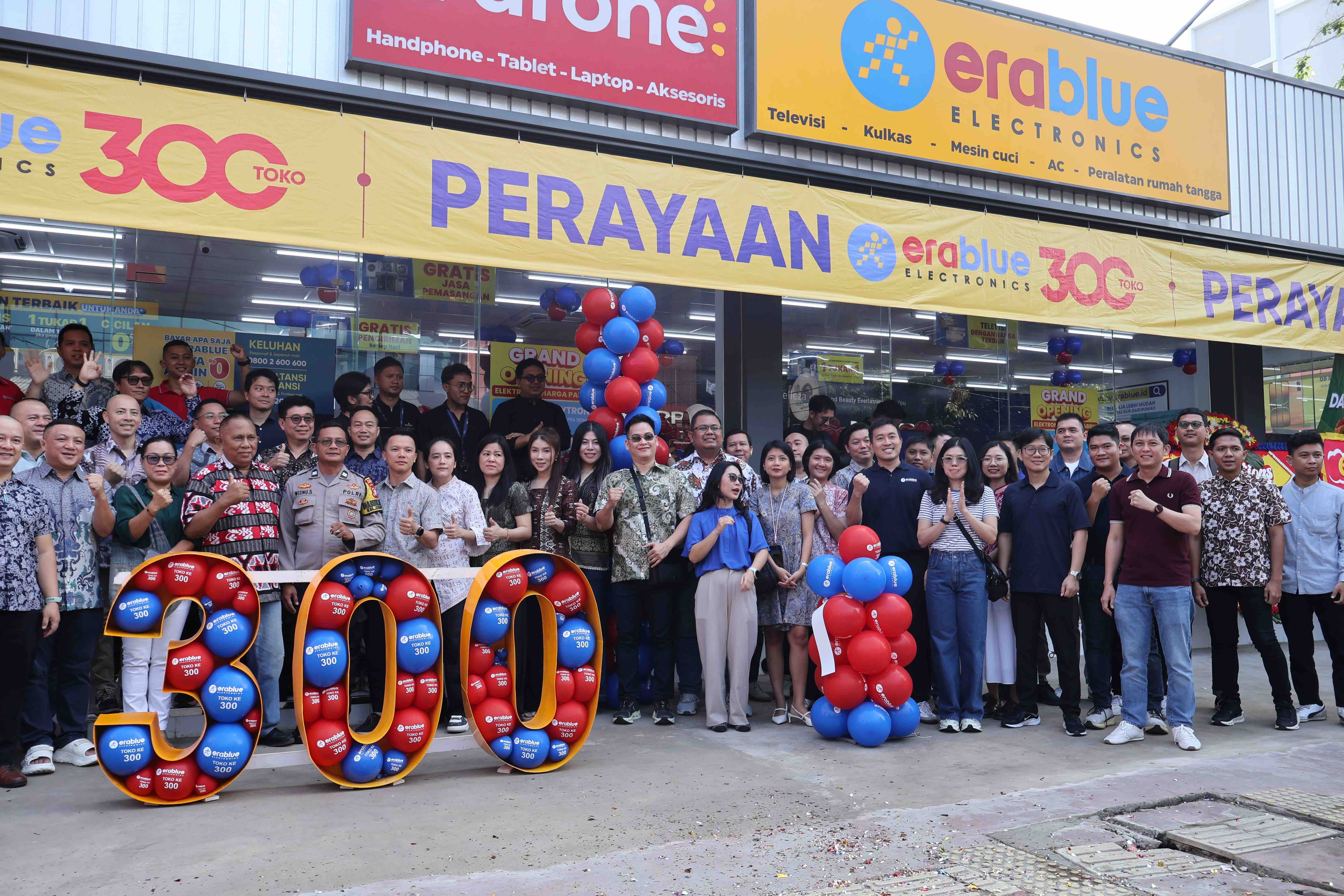 Erablue Electronics resmi hadirkan toko ke-300 di Jakarta
