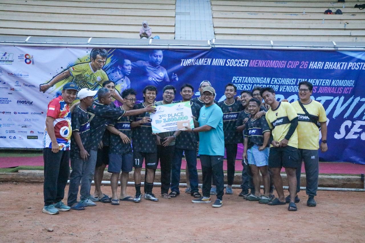 FORWAT naik podium di Menkomdigi CUP 2026