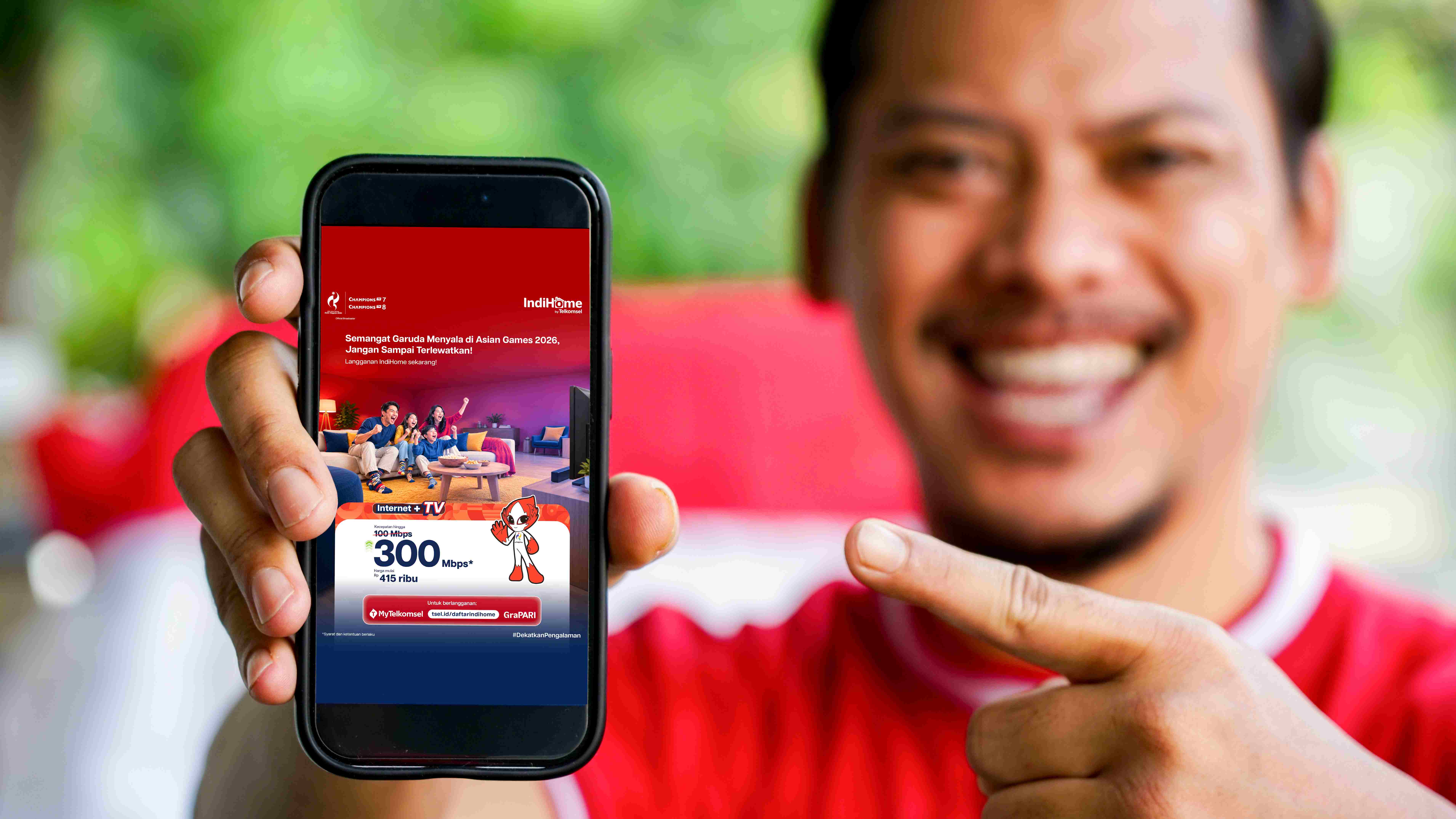 Telkomsel gratiskan tayangan Asian Games 2026 di MAXStream TV