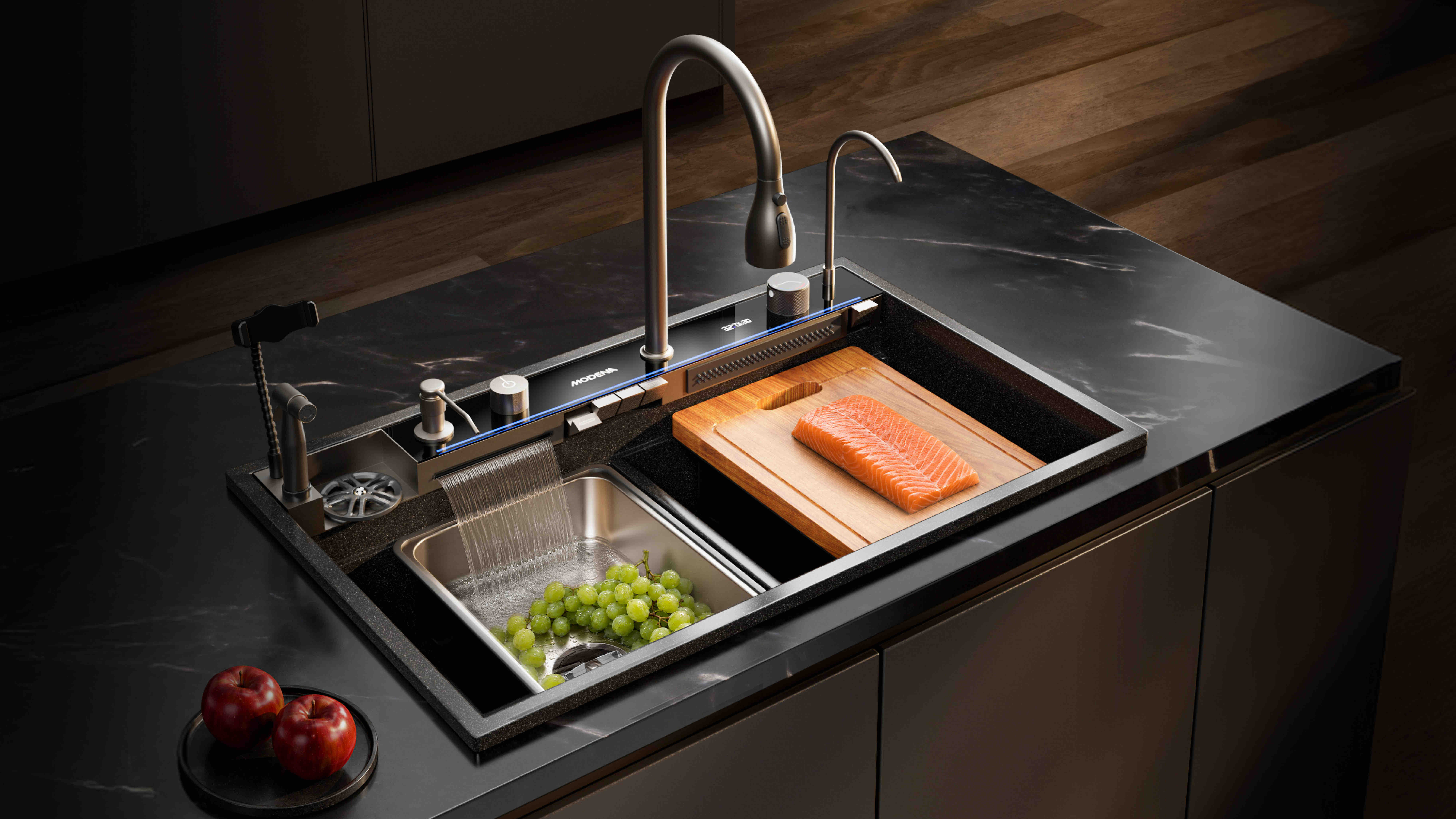 MODENA bawa NeoGranite ke Kitchen Sink 12-in-1
