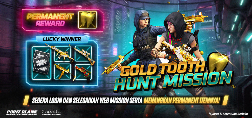 Point Blank tebar item permanen di September Mission