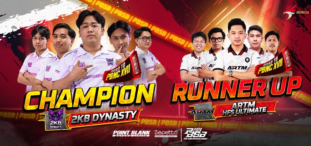 2KB DYNASTY amankan tiket PBNC XVII