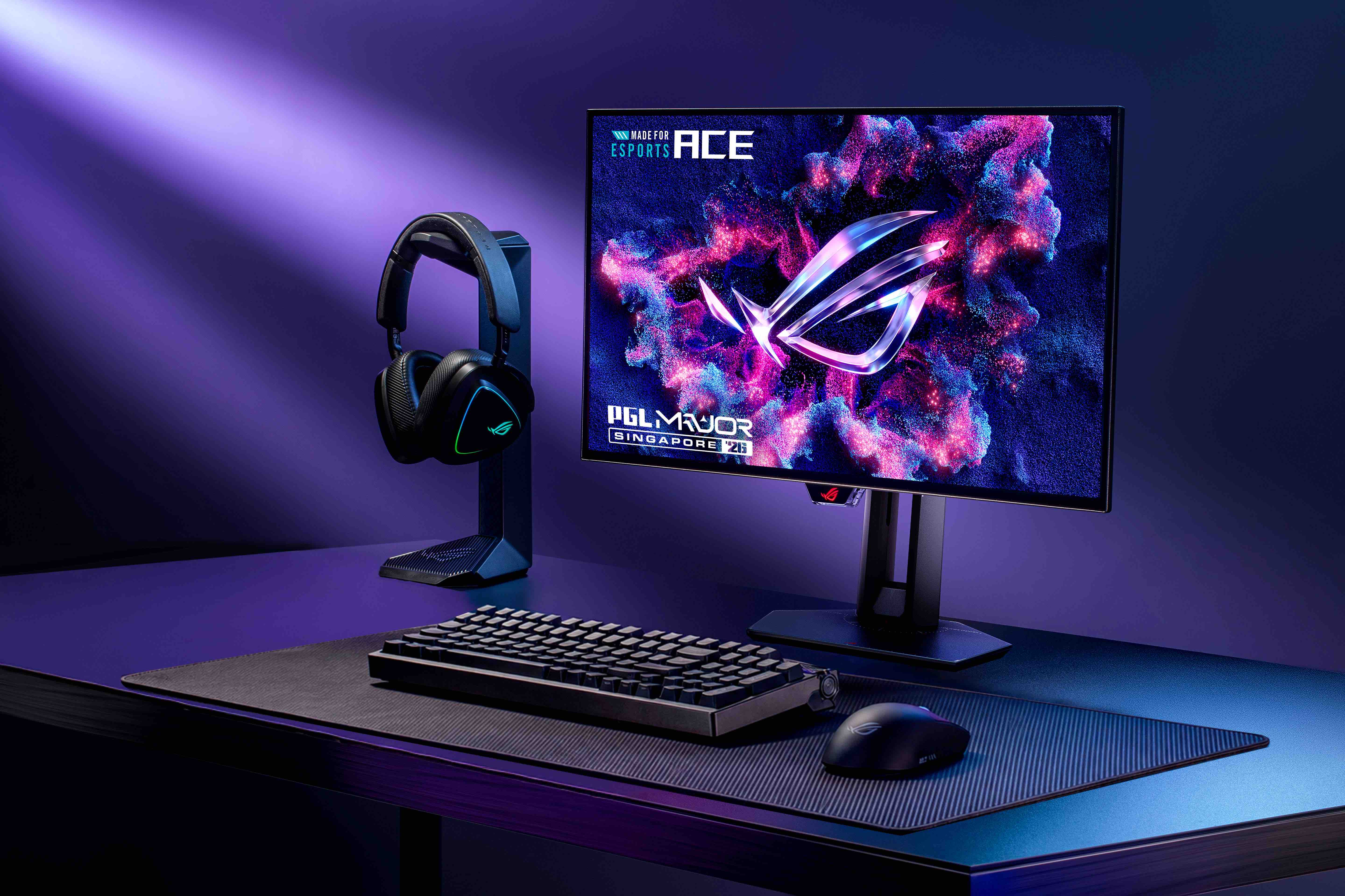 ROG hadirkan Mouse 8K dan Monitor OLED untuk gamer Kompetitif