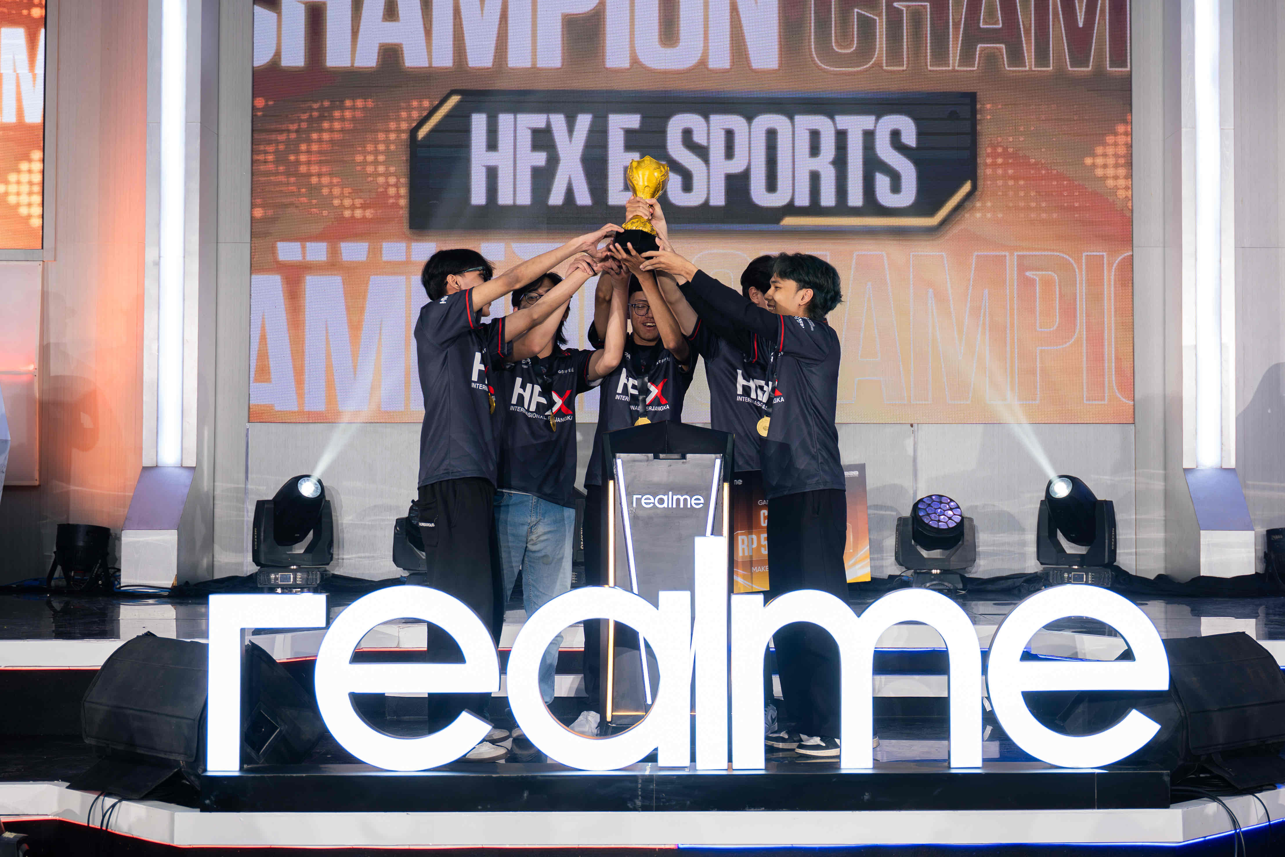 HFX Esports juara Realme 828 gaming tournament 2026