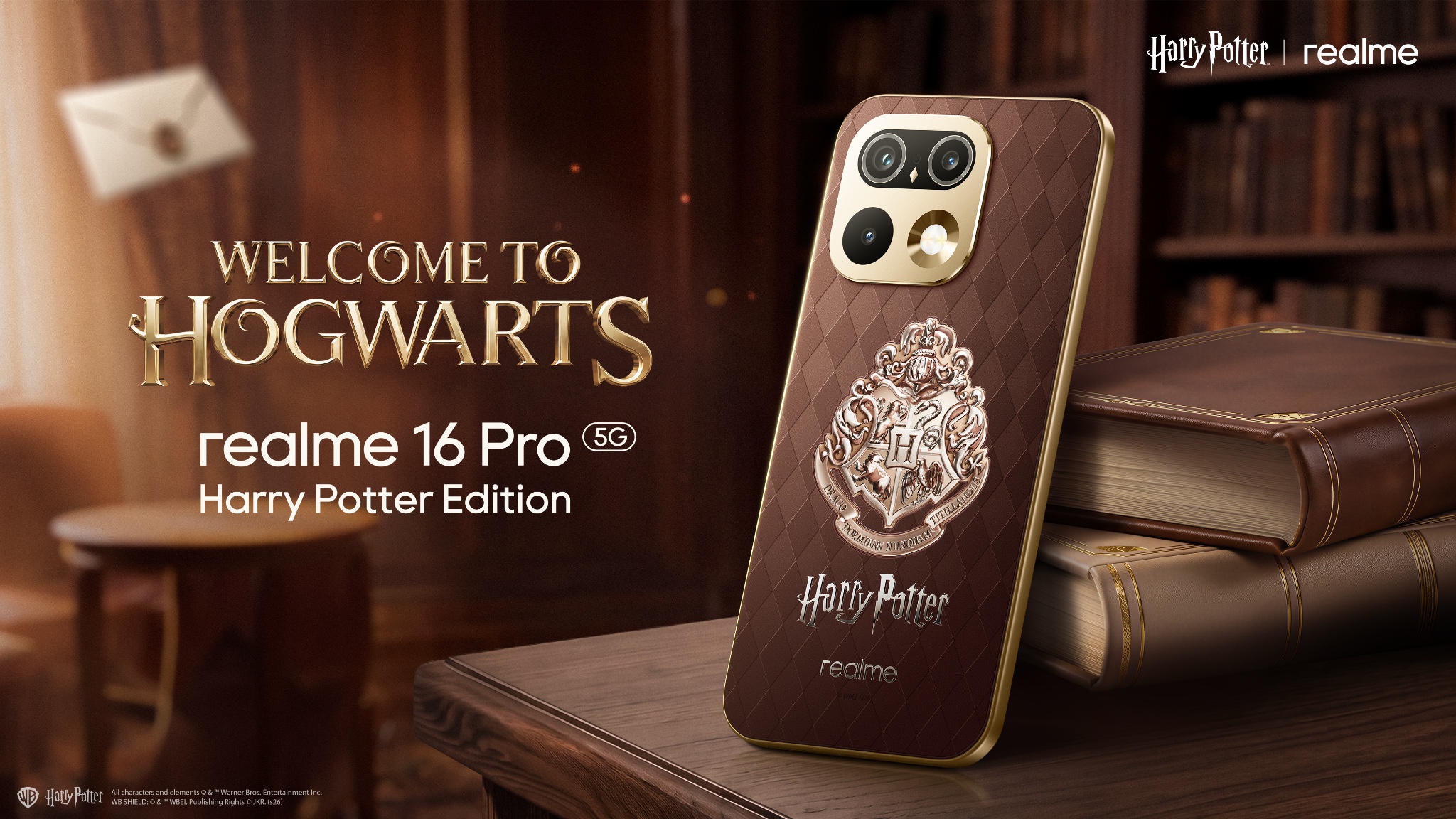 realme 16 Pro Harry Potter Edition bawa nuansa Hogwarts
