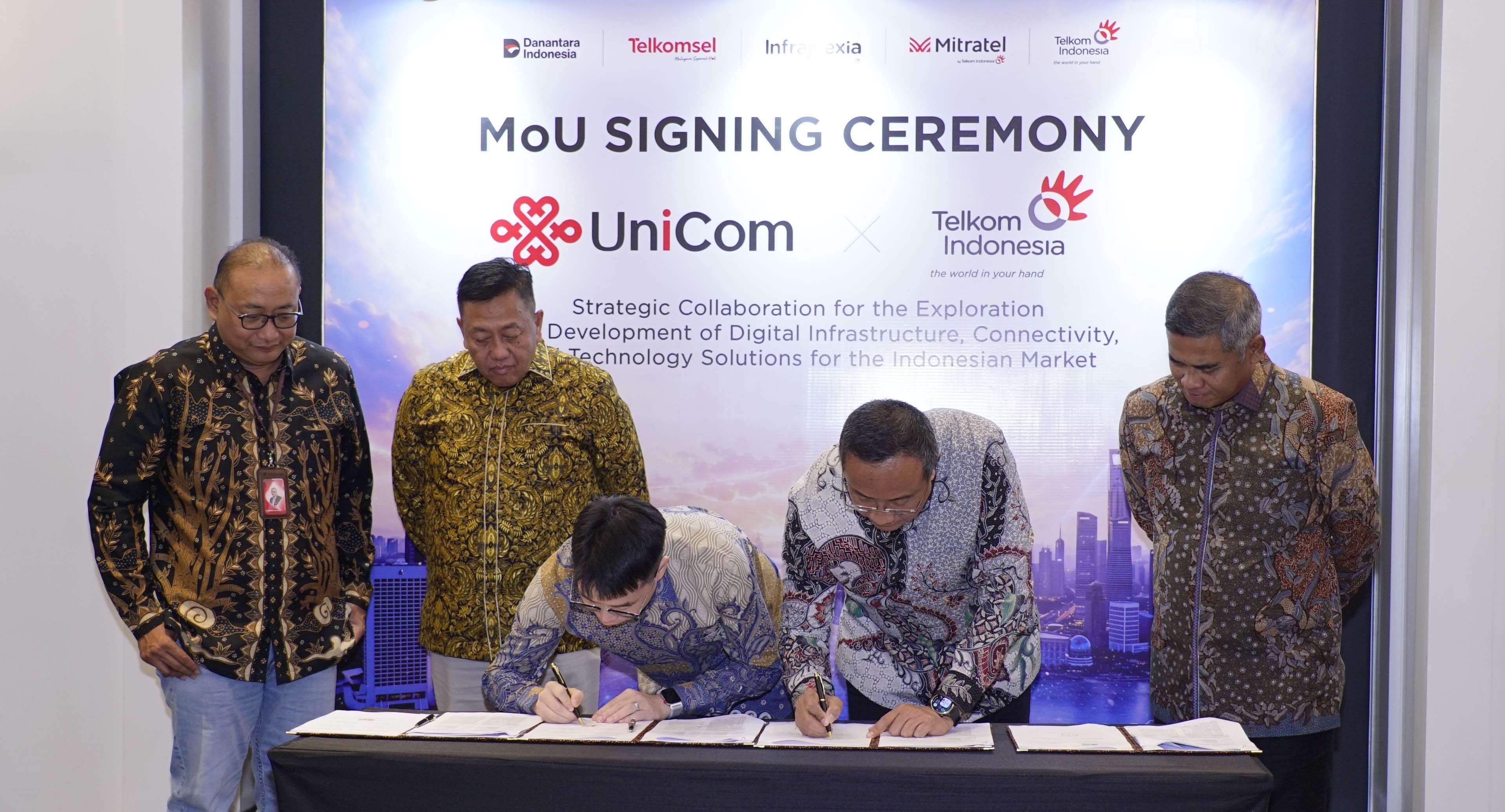 TelkomGroup dan China Unicom jajaki kolaborasi data center hingga AI