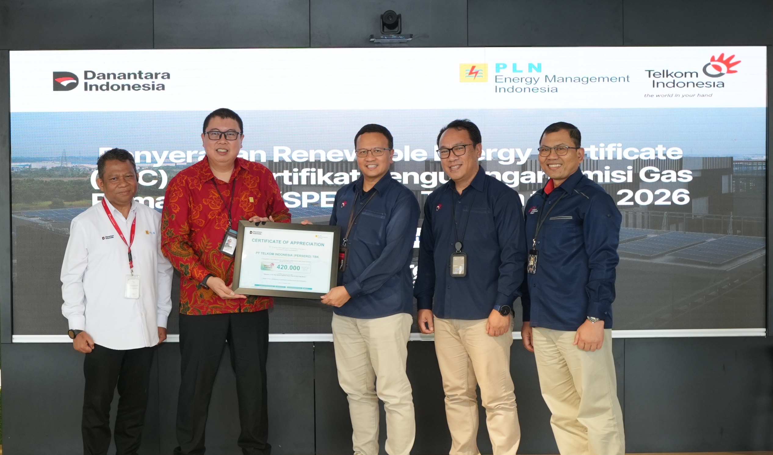 The Telkom Hub jadi kawasan Net Zero, Telkom perluas energi bersih