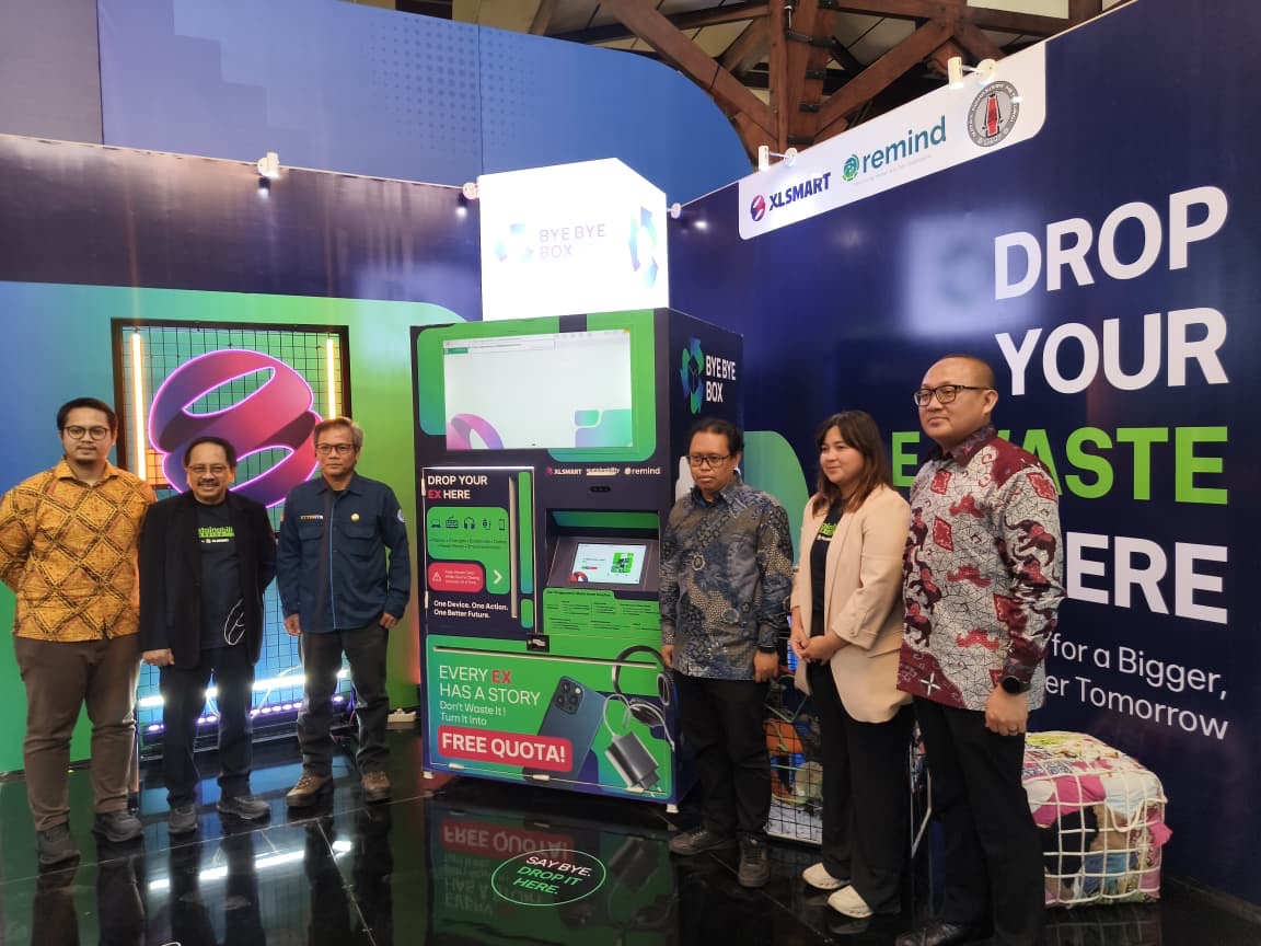 XLSMART dorong ekonomi sirkular, bawa #ByeByeBox untuk kelola E-Waste ke ITB