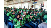Kolaborasi Grab-Hansaplast cetak Rekor MURI di 10 kota