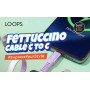 Kabel Fettuccino LOOPS tawarkan charging 60W dan desain pipih
