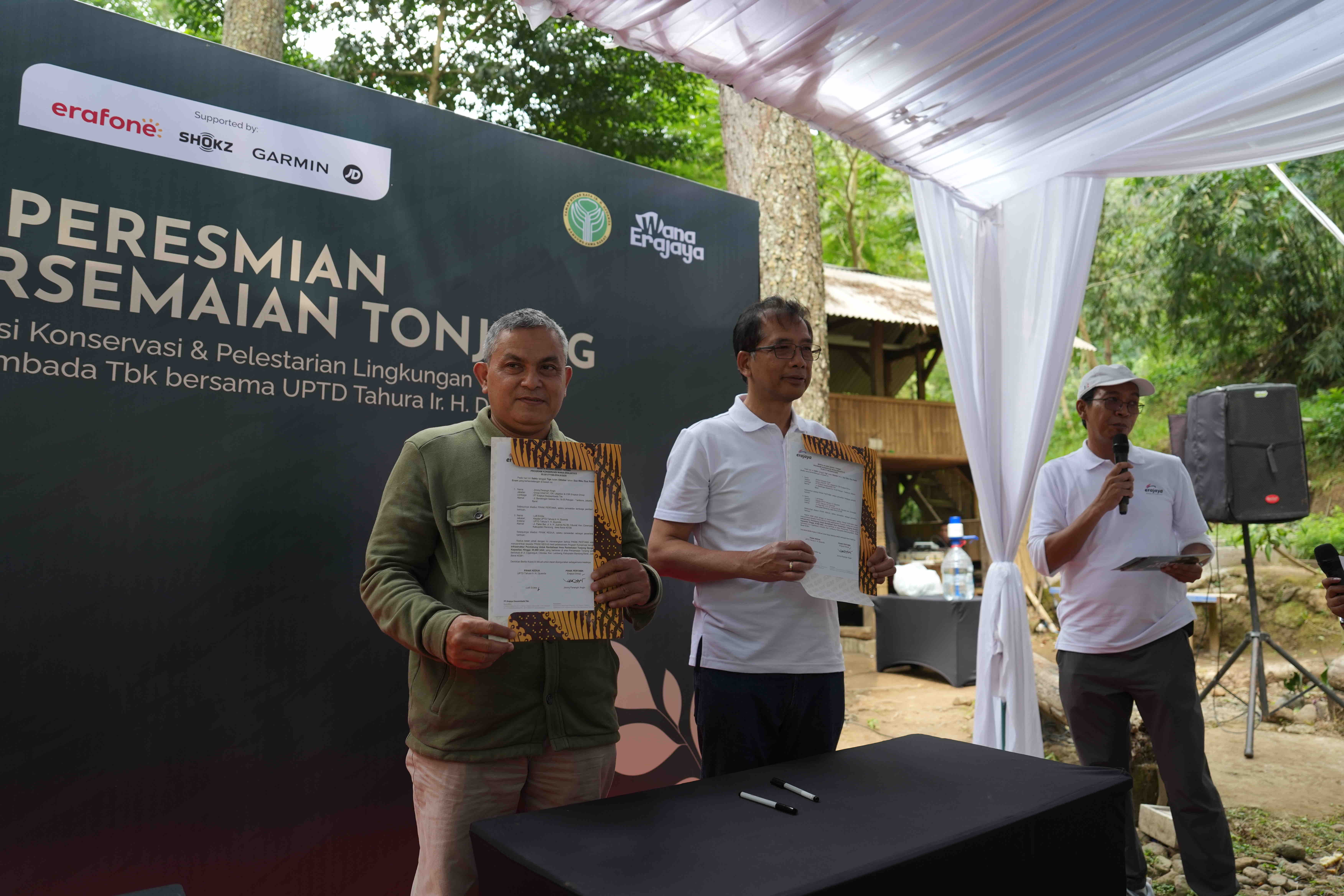 Erajaya targetkan rehabilitasi 10 hektare kawasan Tahura
