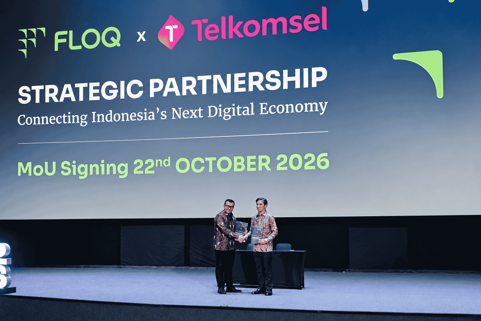 FLOQ dan Telkomsel jajaki integrasi layanan aset digital