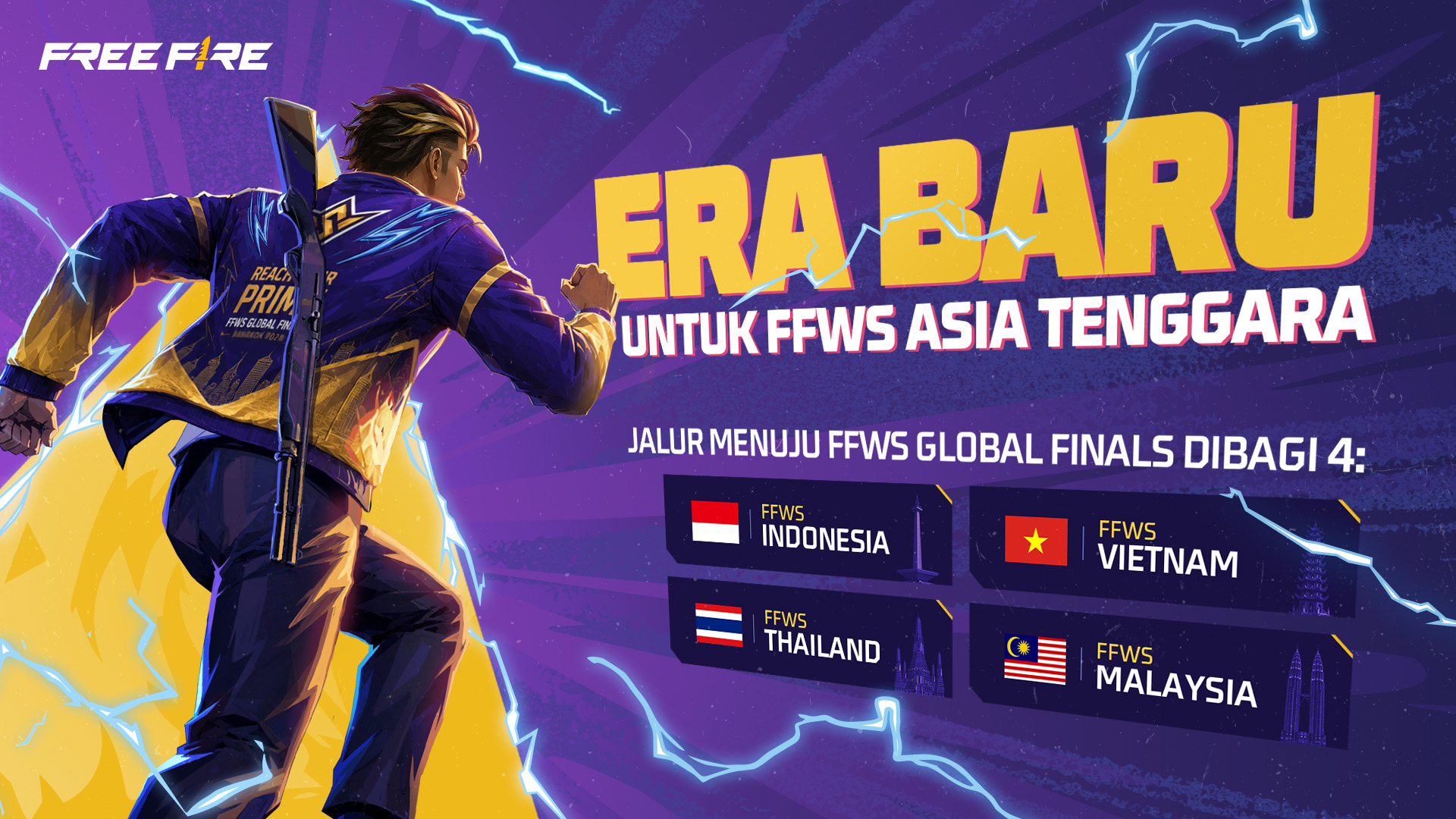 Free Fire siapkan hadiah US$1,4 juta untuk kompetisi Asia Tenggara 2027