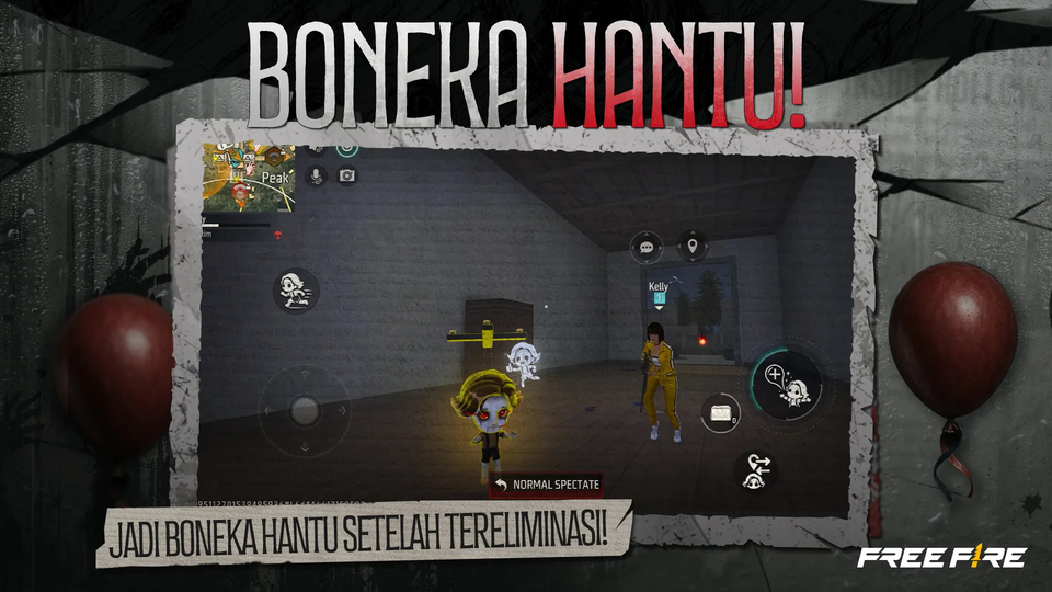 Free Fire hadirkan event Halloween Dunia Mistis