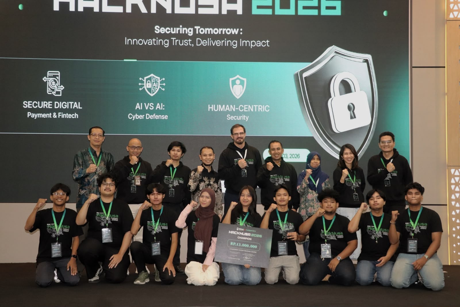 Kaspersky dan Telkom University umumkan pemenang HackNusa 2026