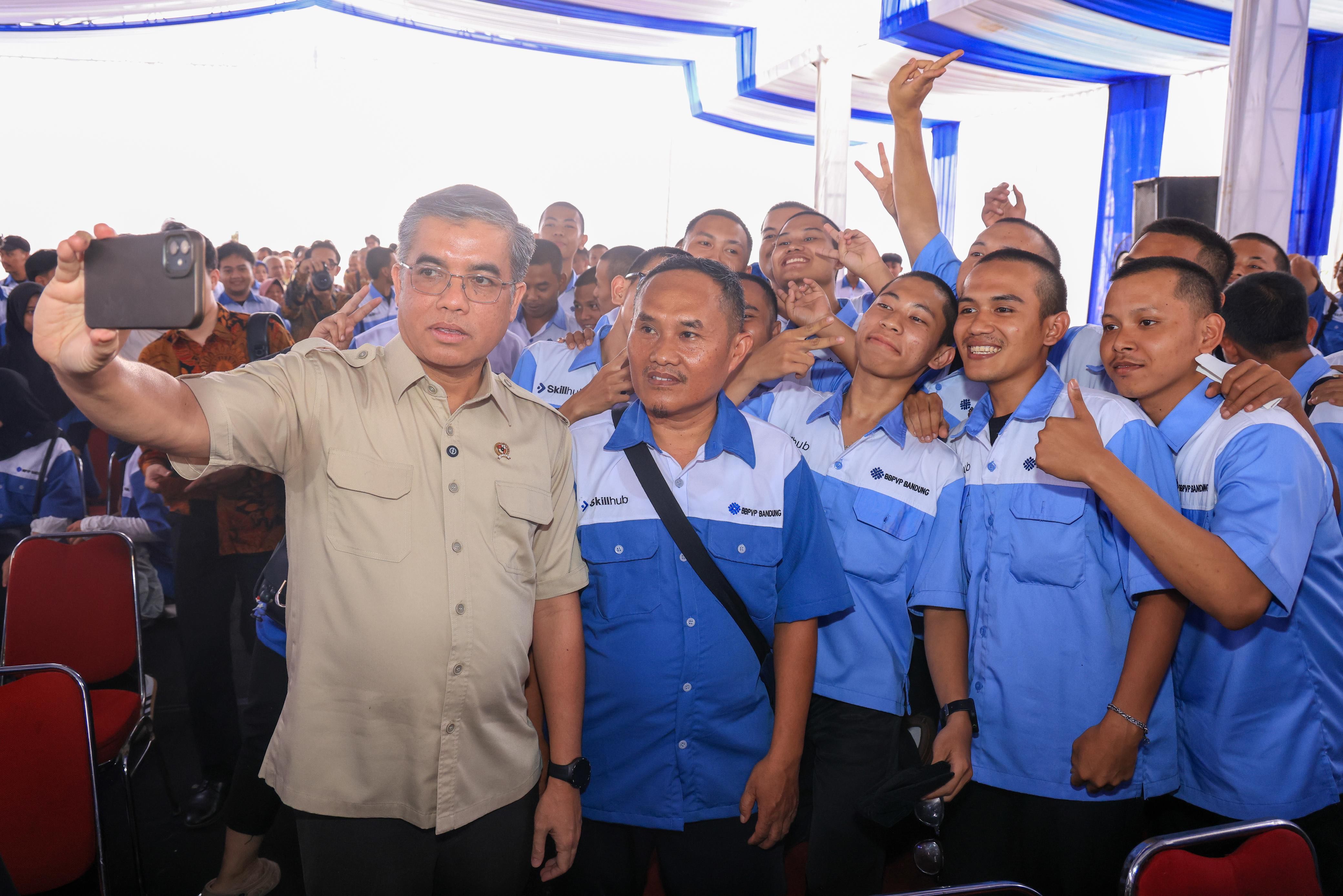Kemnaker siapkan 100 paket pelatihan vokasi di Sukabumi