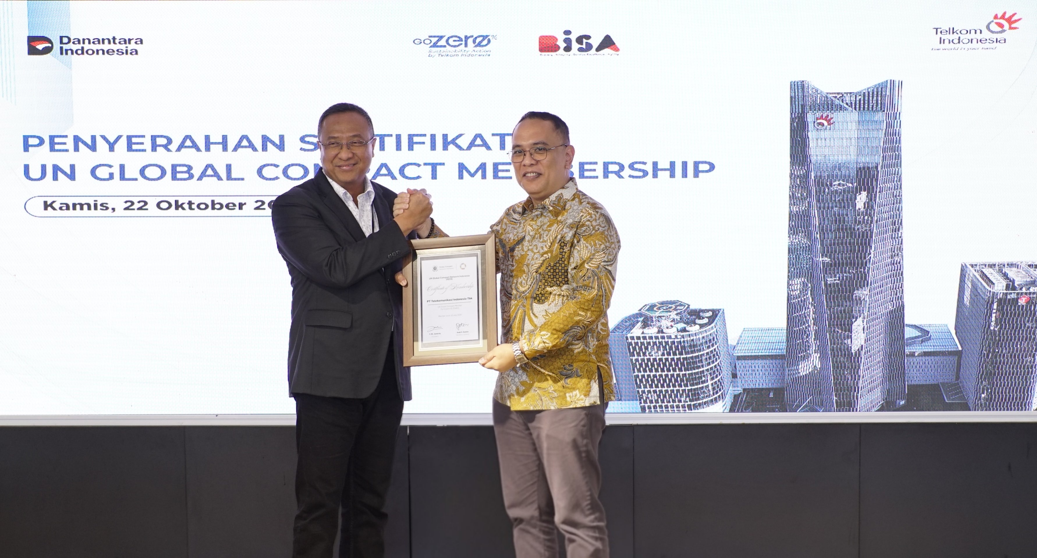 Telkom perkuat ESG, gabung UN Global Compact dan jalankan Zero Waste